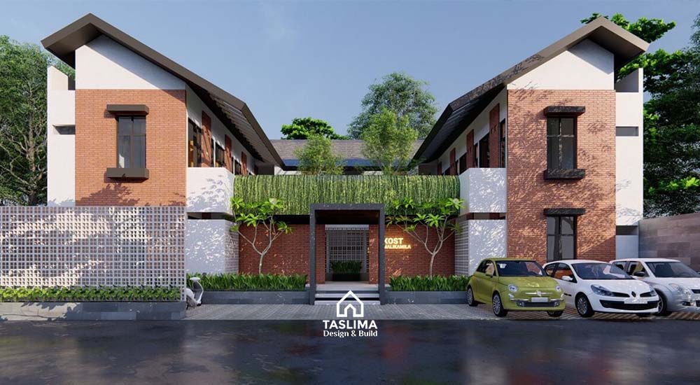 Jasa Desain Rumah Kost Taslima Design